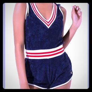 Champion Athletic Terry Romper